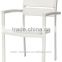2016 new white garden plastic design relaxing chairs