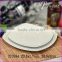 cheap ceramic white porcelain elegant dinner plate set, banquet plate, daily use porcelain plate