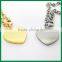 Plain Heart Zinc Alloy Charms Metal Love Bracelet
