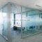 China factory tempered silk printed glass partition wall price m2