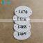 Imprinted Plastic Oval Holtel Room Door Sign