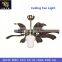 white ceiling fan light with led lamp fan pendant light fashion fan lamps modern brief fashion