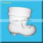 ceramic bisque baby shoes candy