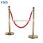 VIP Crowd Control Red Velvet Hanging Rope Stanchions