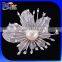 China Wholesale Custom Fashion Bridal CZ Silver Brooch For Wedding