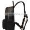 Promotion hard laptop school leather backpack , travel bags