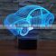 Mini Beettle Car Color Changing 3D Led Night Light