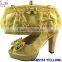 CSB5114 Newest design 2016 top fashion woman hot selling shoes with matching bags factory price shoes whole sale price