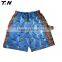 Printed Polyester Lacrosse Sports Shorts