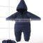 2016f Wholesale baby winter romper with polyfill inside
