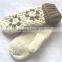 100% Acrylic Knitted Crochet Girl's Winter Mittens