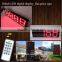 Outdoor RF& TCP/IP 16" inch Digital/time/temperature gas station LED petrol price sign display board