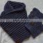 China wholesale fashion women knit scarf and leg warmer