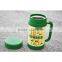 500ML Double Wall Stainless Steel Keep Warm Kids Lunch Box , SS Thermos Mug With Handle