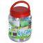 Giant Art Jar Kids Craft Bucket Supplies Classroom Kit Project Birthday