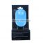 New Product P;astic Bicycle Touch Bell with Led Light Blue Color