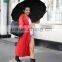 women men adult durable long fashion waterproof windbreak phthalate-free colorful raincoat poncho