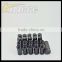 Black Universla Iron Auto Racing Car Wheel Bolts And Nuts