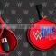 Two Layer Polyester Logo Printing Foldable Zippered Mouse Pad