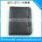 2016 Multi functional Soft A4 Magnetism leather portfolio with ring binders and retractable handle