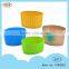 Personalized Logo Branded Promotional Silicone Cup Sleeve/Silicone Cup Lid