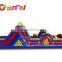 Popular design kids inflatable obstacle course equipment