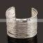 Punk Women Ladies Gold Silver Hollow Open Wide Bangle Cuff Jewellery Bracelet