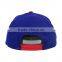 China custom diamond shape embroidery 5 panel snapback hat