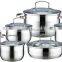 12 pcs Stainless Steel Cookware Set Royalty Line cookware/Non stick cookware