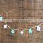 hand made colorful ice cream crochet Christmas garland