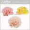 Factory wholesale big flower shaped fabric girls brooch