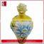 Peony Enamel Glaze porcelain vase for hotel decoration