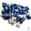 BLUE FEMALE 4.8mm PUSH ON CONNECTORS ELECTRICAL TERMINAL AUTO WIRING BF5008VR