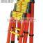 Super light FRP Insulated telescopic ladder