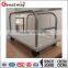 Office Furniture Metal Steel Movable Adjustable CPU Holder With Wheels