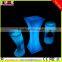 modern bar and lounge furniture/LED tall bar table and chairs for event