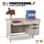 top brand standard powder coating office table 2-drawers