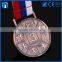 custom metal 2d 3d sport marathon race gold silver bronze color medal with ribbon                        
                                                Quality Choice