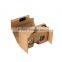 the newest version cardboard VR glasses case headset V2.0 with full printed coating