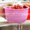 good sell high quality plastic stroage Cheap fruit shape container plastic Filter bucket