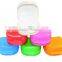standard color denture/retainer/teeth box/case