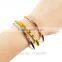 Fashion Women Gold/Silver Plated LOVE Bracelet Jewelry Charm Cuff Bangle Gift