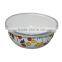 Promotional enamel kids bowl for candy and dessert