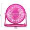 Rotate 360 degrees plastic mini usb fan promotional gift items