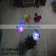 Plastic solar hummingbird optical fiber decor