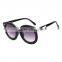 wicked round style sunglasses with mirrow lens arrow frame