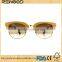 Bamboo Yellow lens Fashion high quality polarized wood sunglasses gafas de seguridad