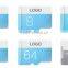 Brand name mobile memory card 8gb price for Samsung pro (90mb/s)