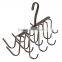 Icegreen White Closet Organizer Rack for Ties, Belts