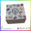 Designed color printed paper birthday rich cake boxes